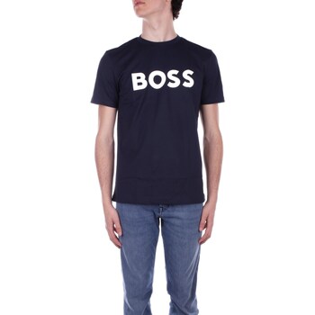 Vêtements Homme T-shirts manches courtes BOSS 50481923 Bleu