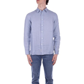 Vêtements Homme Chemises manches longues Woolrich CFWOSI0113MRUT3372 Bleu