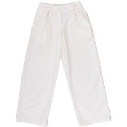 Vêtements Fille Pantalons 5 poches Manila Grace MG2750 Blanc