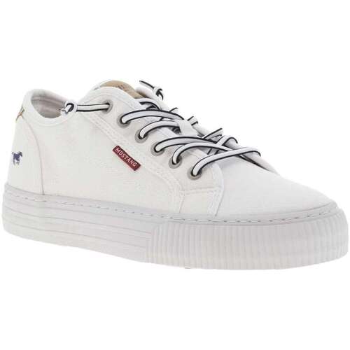 Chaussures Femme Baskets basses Mustang 22308CHPE24 Blanc