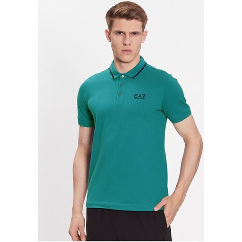 Vêtements Homme T-shirts & Polos Emporio Armani EA7 8NPF06 PJ04Z Vert