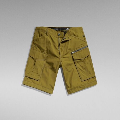 Vêtements Homme Sleeve Shorts / Bermudas G-Star Raw D08566-D384 ROVIZ ZIO RLXD SHORT-248 TOBACCO Marron