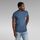 Vêtements Homme T-shirts & Polos G-Star Raw D16396-2653 LASH-G305 VINTAGE INDIGO Bleu