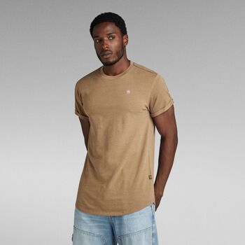 Vêtements Homme T-shirts & Polos G-Star Raw D16396-D565 LASH-8042 FD FAWN HTR Marron