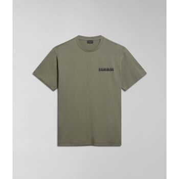 Vêtements Homme T-shirts & Polos Napapijri S-GOUIN NP0A4HTQ-GAE GREEN LICHEN Vert
