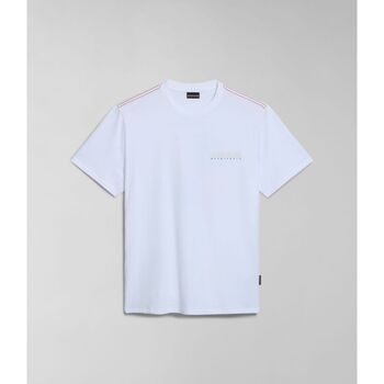 Vêtements Homme T-shirts & Polos Napapijri S-GRAS NP0A4HQN-002 Blanc