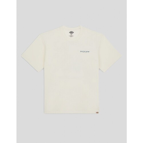 Vêtements Homme College T-shirt Printed Long Sleeved Dickies  Blanc