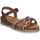 Chaussures Femme Sandales et Nu-pieds Isteria 24095 Marron