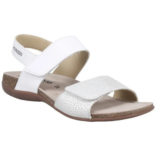 Chaussures Femme Sandales et Nu-pieds Mephisto AGAVE WHITE S Blanc