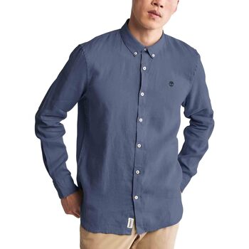 Vêtements Homme T-shirts manches courtes Timberland Mill River Slim Fit Bleu