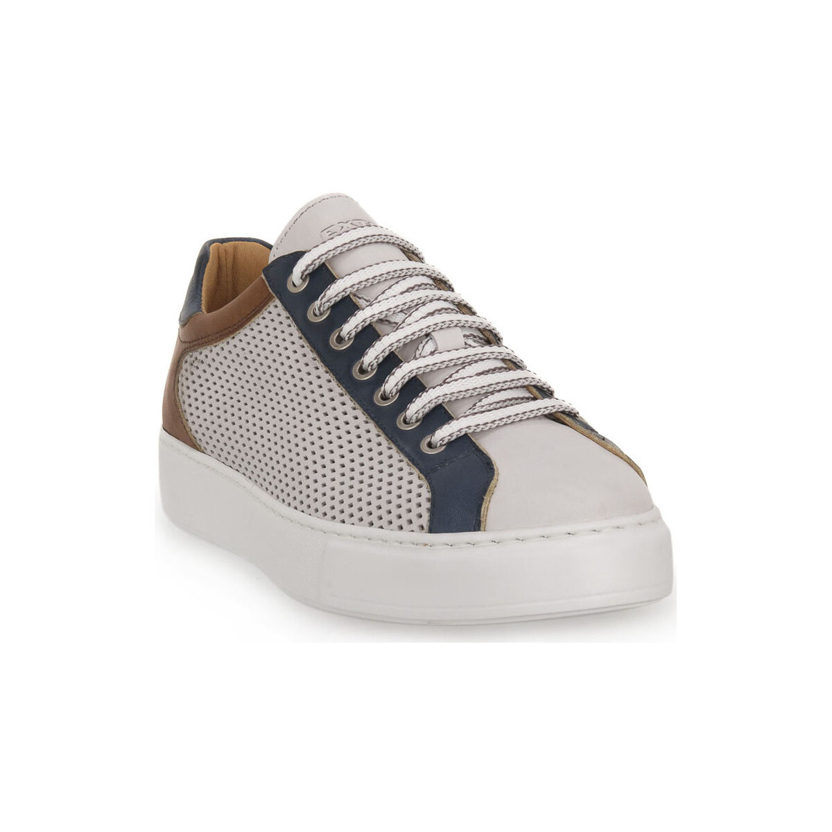 Chaussures Homme Baskets mode Exton 4 COMB Blanc