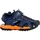 Chaussures Fille Sandales et Nu-pieds Geox Sandales à Scratch  Borealis Bleu