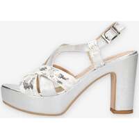 Chaussures Femme Sandales et Nu-pieds Clia Walk ELEGANT61-ARGENTO Argenté
