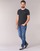 Vêtements Homme T-shirts manches courtes Teddy Smith THE TEE Noir