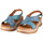 Chaussures Femme Sandales et Nu-pieds Paula Urban 24-532 Bleu