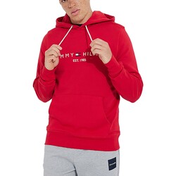 Vêtements Homme Polaires Tommy Hilfiger Wcc Tommy Logo Hoody Rouge