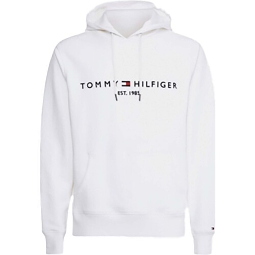 Vêtements Homme Polaires Tommy Hilfiger Wcc Tommy Logo Hoody Blanc