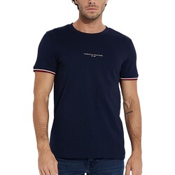 Vêtements Homme T-shirts & Polos Tommy Hilfiger Tommy Logo Tipped Te Bleu