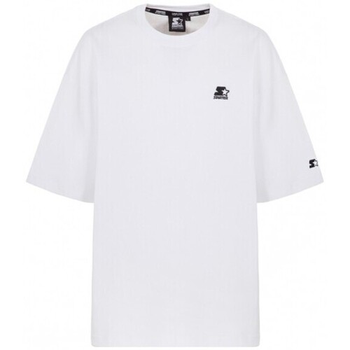 Vêtements Homme T-shirts manches courtes Starter Black Label  Blanc