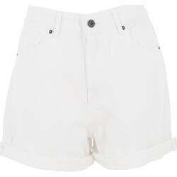 Vêtements Femme Shorts / Bermudas Teddy Smith S-mom roller co Blanc