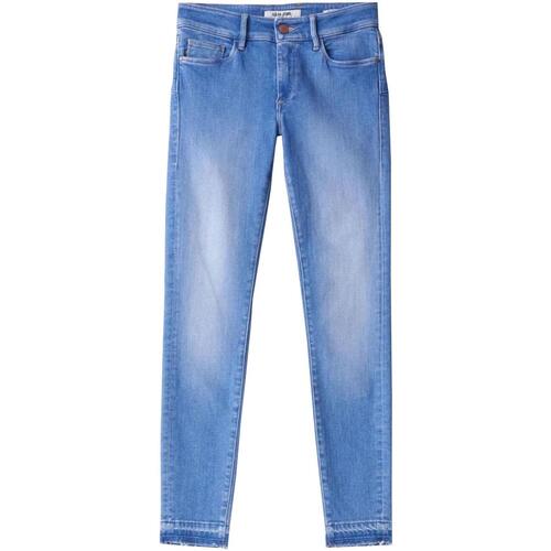 Vêtements stonewashed Jeans slim Salsa Wonder light wash Bleu