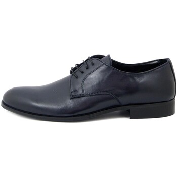 Chaussures Homme Derbies Osvaldo Pericoli Homme Chaussures, Derby, Cuir souple, Lacets - 320BL Bleu