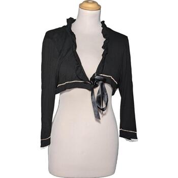 Vêtements Femme Gilets / Cardigans Lmv gilet femme  42 - T4 - L/XL Noir Noir