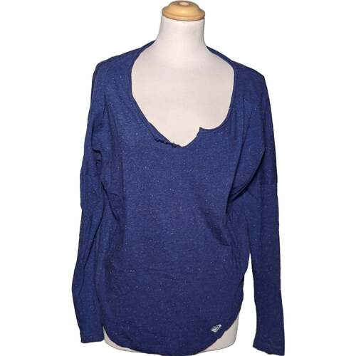Vêtements Femme Duck And Cover Roxy top manches longues  38 - T2 - M Bleu Bleu