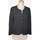 Vêtements Femme Gilets / Cardigans Monoprix gilet femme  40 - T3 - L Noir Noir