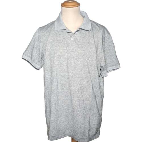 Vêtements Homme T-shirts & Polos Uniqlo polo homme  42 - T4 - L/XL Gris Gris
