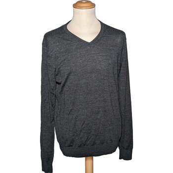 pull uniqlo  pull homme  38 - t2 - m gris 
