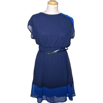 robe courte atmosphere  robe courte  40 - t3 - l bleu 