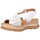 Chaussures Femme Sandales et Nu-pieds Paula Urban 24-532 Mujer Blanco Blanc