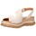 Chaussures Femme Sandales et Nu-pieds Paula Urban 24-638 Mujer Taupe 