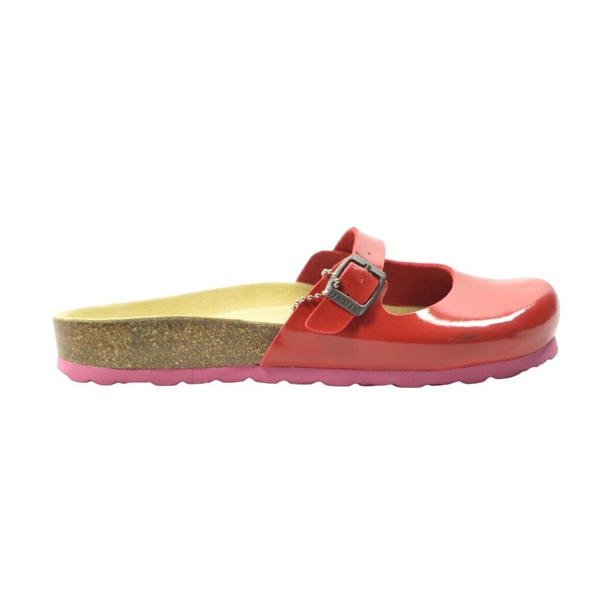 Chaussures Tongs Sanosan Florencia Rouge