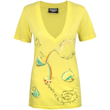 Vêtements Femme T-shirts manches longues Junk Food Tea Party Multicolore
