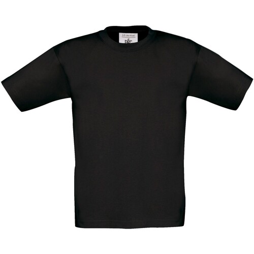 Vêtements Enfant T-shirts manches courtes B&c Exact 150 Noir