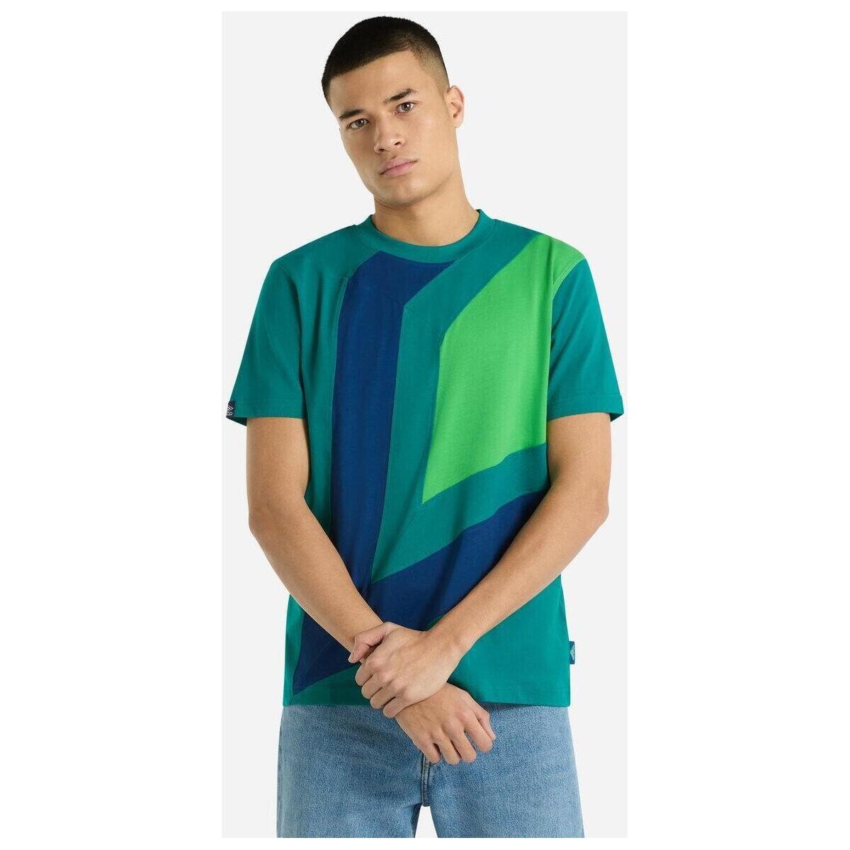 Vêtements Homme T-shirts manches longues Umbro UO2101 Vert