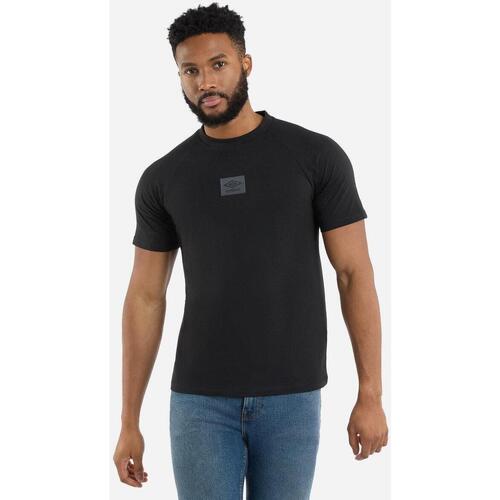 Vêtements Homme T-shirts manches longues Umbro UO2106 Noir