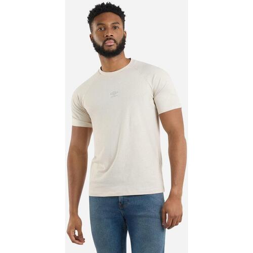Vêtements Homme T-shirts manches longues Umbro UO2106 Blanc