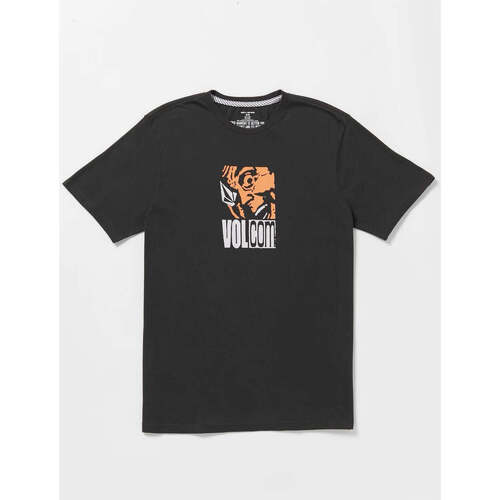 Vêtements Homme T-shirts manches courtes Volcom Camiseta  Maniacal - Stealth Noir
