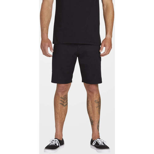 Vêtements Homme pants Shorts / Bermudas Volcom Pantalón Corto  Frickin Modern Stretch 19 - Black Noir