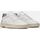 Chaussures Homme Baskets mode Date M997-CR-CA-WG - COURT CALF-WHITE GREEN Blanc