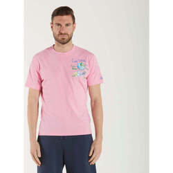 Vêtements Homme T-shirts manches courtes Mc2 Saint Barth  Rose