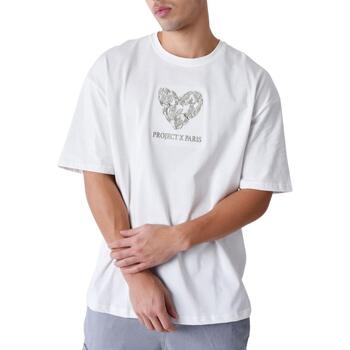 Vêtements Homme T-shirts manches courtes Project X Paris  Blanc
