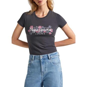 Vêtements Femme T-shirts & Polos Pepe Worry jeans  Gris