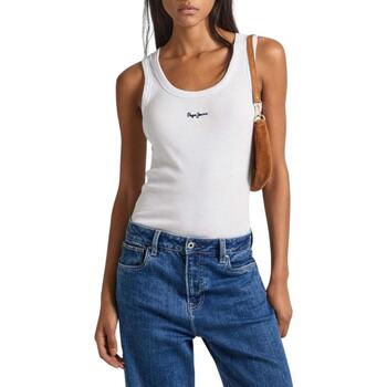 Vêtements Femme T-shirts & Polos Pepe jeans  Blanc