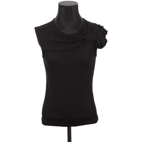 Vêtements Femme Débardeurs / T-shirts sans manche Claudie Pierlot Top noir Noir
