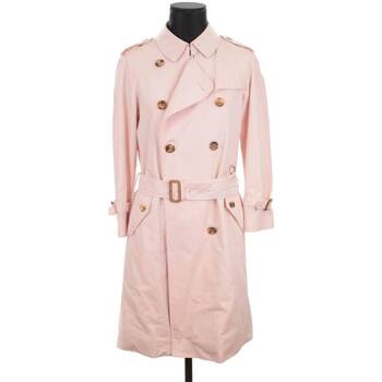 Vêtements Femme Manteaux Taille Burberry Trench-coat en coton Rose