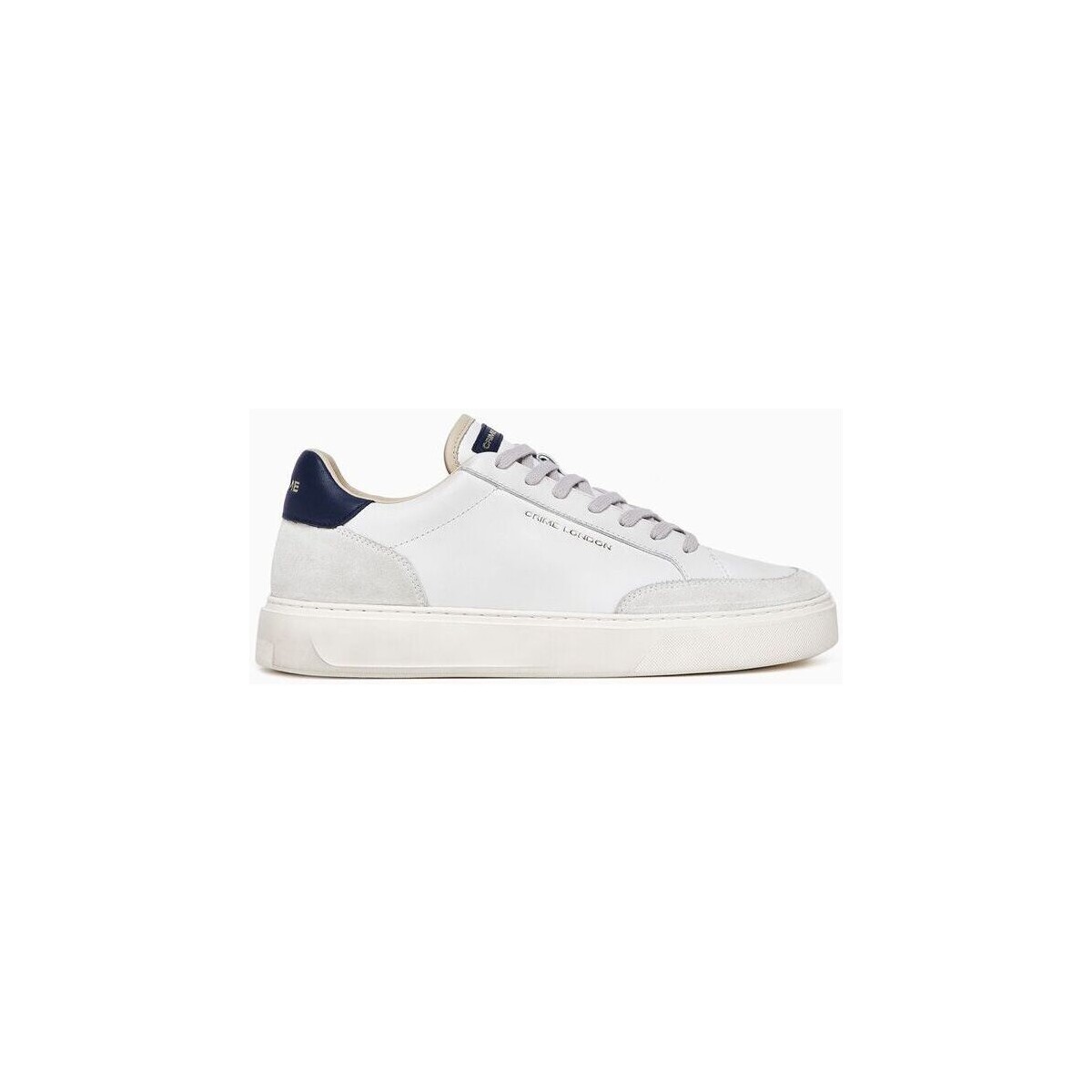 Chaussures Homme Baskets mode Crime London ECLIPSE 17673-PP6 WHITE/BLUE Blanc